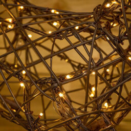Samuel Alexander 98Cm Light Up Brown Christmas Prancing Doe With 220 White & Warm White Leds - thumbnail 7