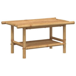 Berkfield Coffee Table 70X40X35 Cm Bamboo - thumbnail 2