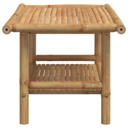 Berkfield Coffee Table 70X40X35 Cm Bamboo - thumbnail 4