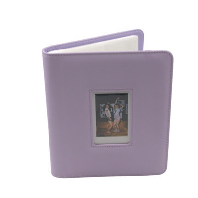 Lilac Pocket Photo Album Book 16Cm X 20Cm - image 1