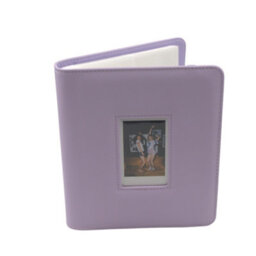Lilac Pocket Photo Album Book 16Cm X 20Cm