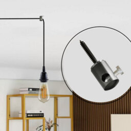Ledsone Chandelier Lighting Hook, 2 Pcs Metal Swag Hook For Ceiling Hanging Pendant Light, Plants - thumbnail 6
