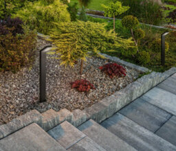 Luminosa Lighting Luminosa Mira Outdoor Bollard Black 3000K Warm White Ip54 - thumbnail 2