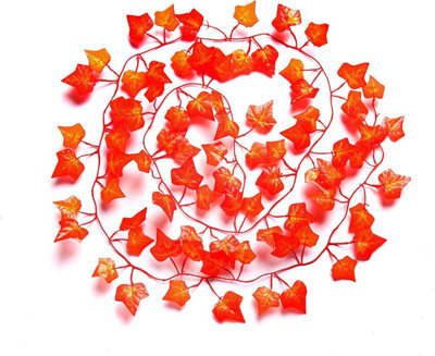 12 Best Artificial 7Ft - 210Cm Autumn English Ivy Halloween Garland String Strand Twine Decoration - Il09 - image 1