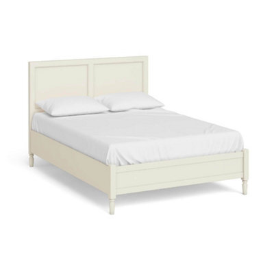 Mulsanne Cream 4Ft6 Double Bed Frame - By Roseland Furniture - image 1