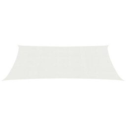 Berkfield Sunshade Sail 160 G/m2 White 2X3 M Hdpe - thumbnail 2