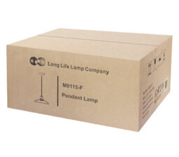 Long Life Lamps Company Retro Vintage Ceiling Pendant Light White Metal Black Fitting M0115 - thumbnail 9
