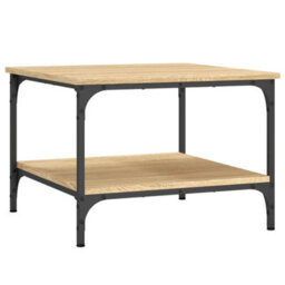 Berkfield Stylish Coffee Table Sonoma Oak 55X55X40 Cm Engineered Wood - thumbnail 5