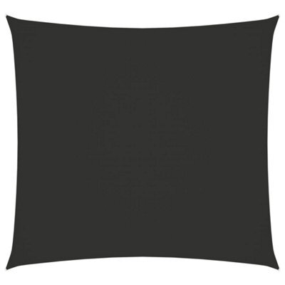 Berkfield Sunshade Sail Oxford Fabric Square 7X7 M Anthracite - image 1