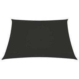 Berkfield Sunshade Sail Oxford Fabric Square 7X7 M Anthracite - thumbnail 2