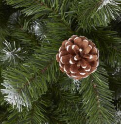 7Ft Corbier Wrapped Full Artificial Christmas Tree - Green - thumbnail 2