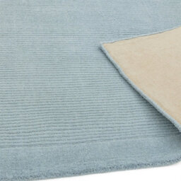 Teal Handmade Modern Plain Wool Easy To Clean Handmade Rug For Bedroom Dining Room Living Room -120Cm X 170Cm - thumbnail 3
