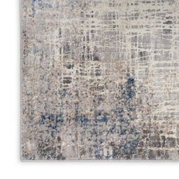 Blue Multicolor Abstract Modern Rug For Living Room Bedroom & Dining Room-160Cm X 221Cm - thumbnail 5