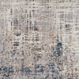 Blue Multicolor Abstract Modern Rug For Living Room Bedroom & Dining Room-160Cm X 221Cm - thumbnail 4