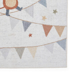 Multicolour Pictorial 40mm Thick Stain-Resistant Rug For Bedroom, Dining Room, Easy To Clean Modern Rug-120Cm X 170Cm - thumbnail 3