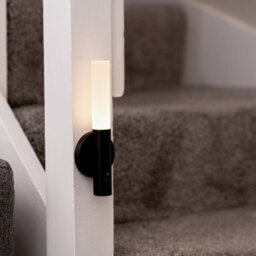 Auraglow Smart Led Sensor Wall Light With Magnetic Base - Black Metal - thumbnail 5