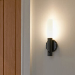 Auraglow Smart Led Sensor Wall Light With Magnetic Base - Black Metal - thumbnail 3
