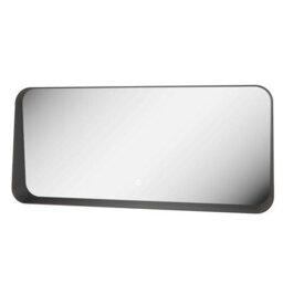 Plum&clay Vermont Led Illuminated Black Bathroom Backlit Mirror (H)550mm (W)1200mm