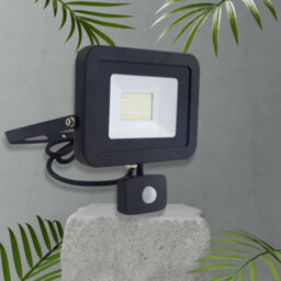 UKEW Pack Of 2 - 30W Led Garden Outdoor Floodlight Slim Motion Sensor Spotlight Ip65 - Pre Wired 1M Cable - thumbnail 3