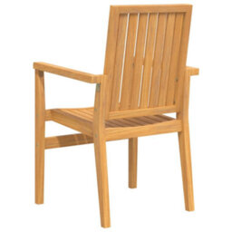 Berkfield 7 Piece Garden Dining Set Solid Wood Teak - thumbnail 7