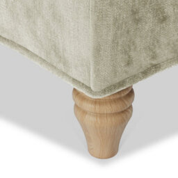 Alfie Left Hand Mink Corner Sofa For Living Room - Fully Assembled By Roseland Furniture - thumbnail 5