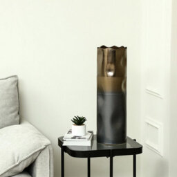 Vanity Living 56.5Cm Black And Gold Ceramic Vase, Large Decorative Vase For Living Room - thumbnail 6