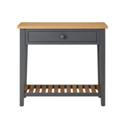 Statement Furniture Ludlow Slate Grey Console Table - Small - thumbnail 2