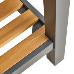 Statement Furniture Ludlow Slate Grey Console Table - Small - thumbnail 6