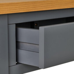Statement Furniture Ludlow Slate Grey Console Table - Small - thumbnail 7