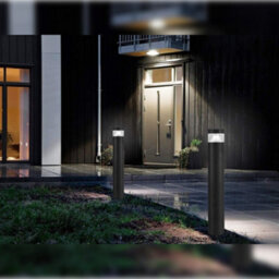 Long Life Lamps Company 3W Black Led Bollard Post Ground Spike Light Cool White Zlc301Cw - thumbnail 8