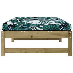 Walplus Garden Outdoor Footstool 120X80 Cm Impregnated Wood Pine - thumbnail 5