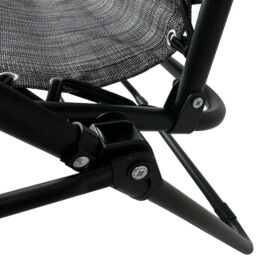Bergama Grey Metal Gravity Chair, Pack Of 2 - thumbnail 5