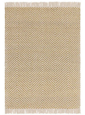 Handmade Kilim Modern Beige Geometric Cotton Jute Easy To Clean Rug For Living Room And Bedroom-200Cm X 290 Cm - image 1