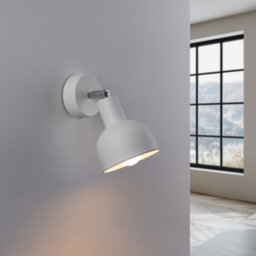 Luminosa Lighting Luminosa Elba Dome Single Spotlight Wall Lamp White - thumbnail 2