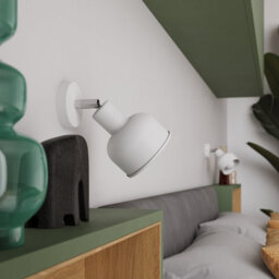 Luminosa Lighting Luminosa Elba Dome Single Spotlight Wall Lamp White - thumbnail 6