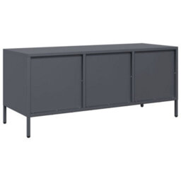 Berkfield Industrial Tv Cabinet Anthracite 101.5X39X43.5 Cm Cold-Rolled Steel - thumbnail 7