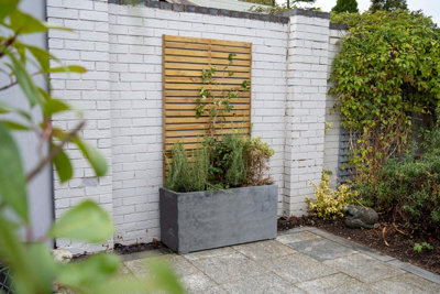 Forest Garden Slatted Trellis 180X90Cm - Pack Of 4