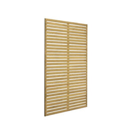 Forest Garden Slatted Trellis 180X90Cm - Pack Of 4 - thumbnail 3
