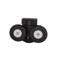Nes Home Pack Of 8 Shower Door Wheels 23mm Black Top And Bottom Roll Runners - thumbnail 5