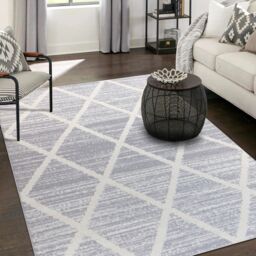 Maya Grey Berber Shaggy Medium Rug, (L)160Cm X (W)120Cm - thumbnail 4