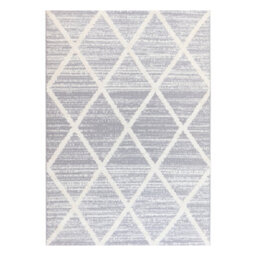Maya Grey Berber Shaggy Medium Rug, (L)160Cm X (W)120Cm - thumbnail 1