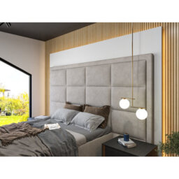 Copenhagen Upholstered  Pebble Television Bed Frame - thumbnail 3