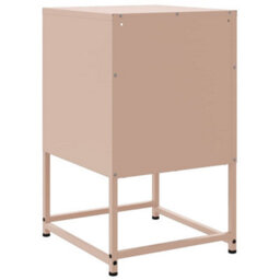 Berkfield Bedside Cabinets 2 Pcs Pink 36X39X60.5 Cm Steel - thumbnail 8