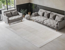 Stratus Interiors Ritz Large Living Room Rug 200 X 290 Cm - Cream - Large