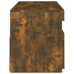 Walplus Tv Cabinet With Led Lights Smoked Oak 120X35X40 Cm - thumbnail 9