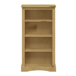 Berkfield 4-Tier Bookcase Mexican Pine Corona Range 81X29X150 Cm - thumbnail 2
