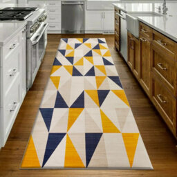 Ameha Kitchen Hallway Large Runner Rugs Outdoor/indoor Rug Geometric Printed Brio, 80X300 Cm - thumbnail 8