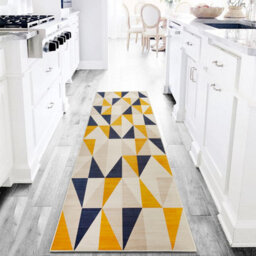 Ameha Kitchen Hallway Large Runner Rugs Outdoor/indoor Rug Geometric Printed Brio, 80X300 Cm - thumbnail 6