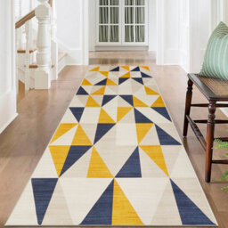 Ameha Kitchen Hallway Large Runner Rugs Outdoor/indoor Rug Geometric Printed Brio, 80X300 Cm - thumbnail 7