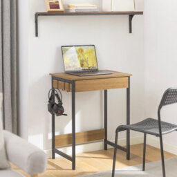 Sobuy Fwt43-N, Computer Desk Workstation Writing Desk Children Teenagers Desk, Wood Veneer,w60Xd40Xh76.5 - thumbnail 2